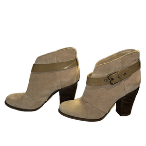 Jessica Simpson Suede Heeled Boots Size 9